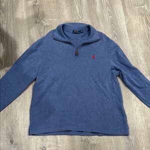 Polo Ralph Lauren Blue Quarter-Zip Pullover